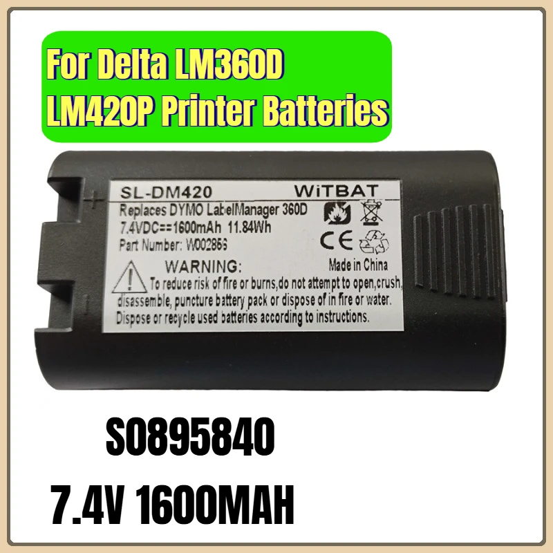 

For Delta LM360D LM420P Printer Batteries S0895840