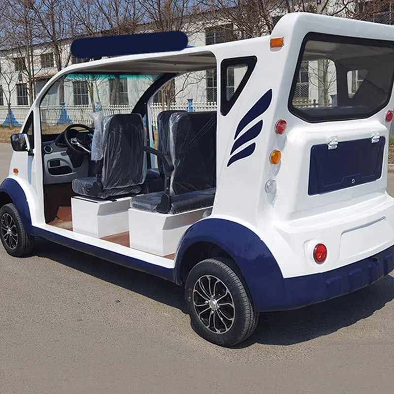 Factory Chinese Mini Electric Car Security Car 48V 72V Electricity Auto Mini Electric Cruising Car