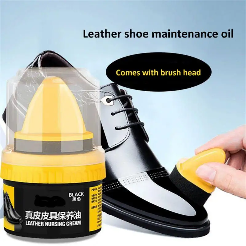 Leather Shoes Polish Sheep Oil Leather Maintenance Oil Leather Repair Cream Care Shoe Polish Leather Shoes Beauty Cream