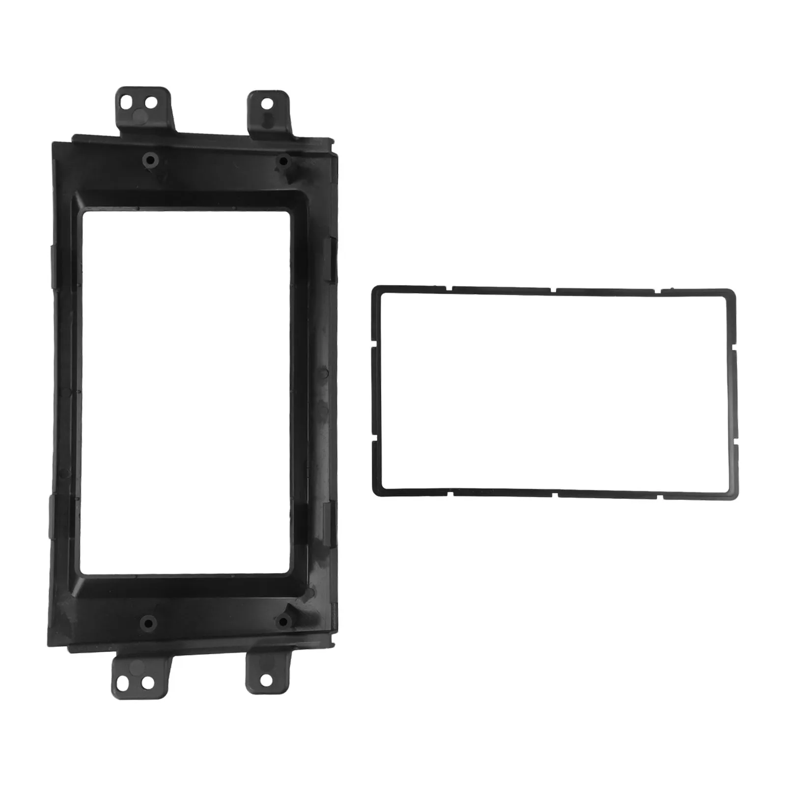 Double DIN Installation Trim Set Compatible With For Suzuki SX4 Produced From 2007 Up To And Including 2013 Model Year