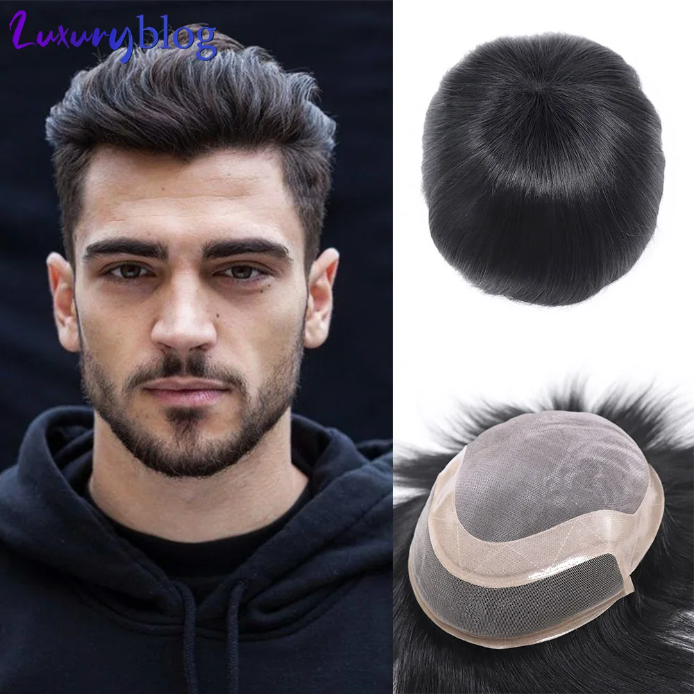 Human Hair Toupee F… - image