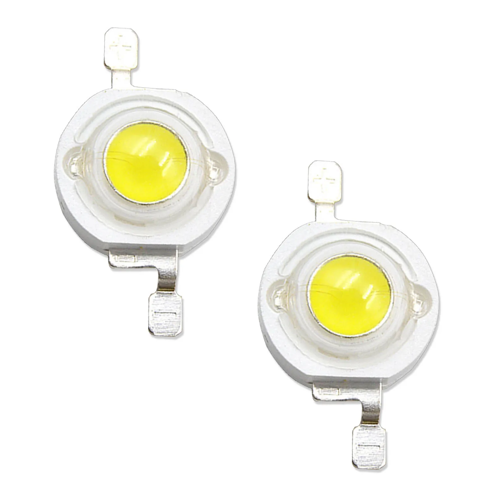 Ampoule de projecteur à diode, lampe torche, à faire soi-même, lot de 100 pièces, 1 Watt, 3 W, led