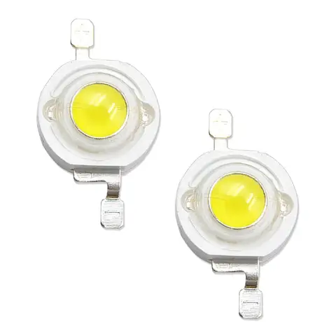 LED Diodes 1W 3W for Flashlights warm and happy