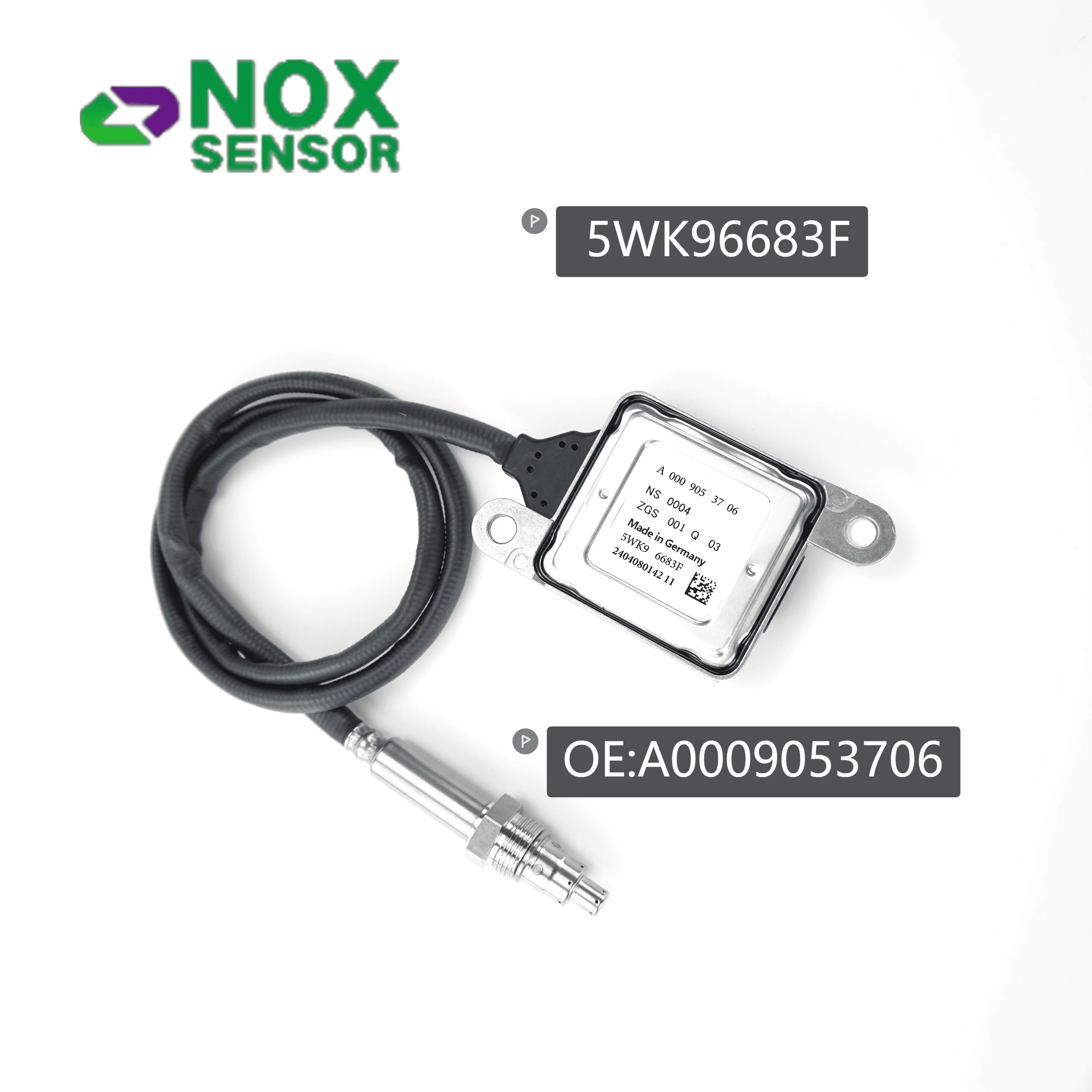 

A0009053706 NOx Sensor Original New Nitrogen Oxide Sensor 5WK96683F for Mercedes Benz GL350 13-16 3.0L ML250 2009-2010 2.1L