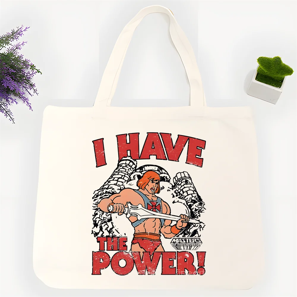 

masters of the universe Skeletor He-Man She-Ra Shopper Bags bolsas de tela