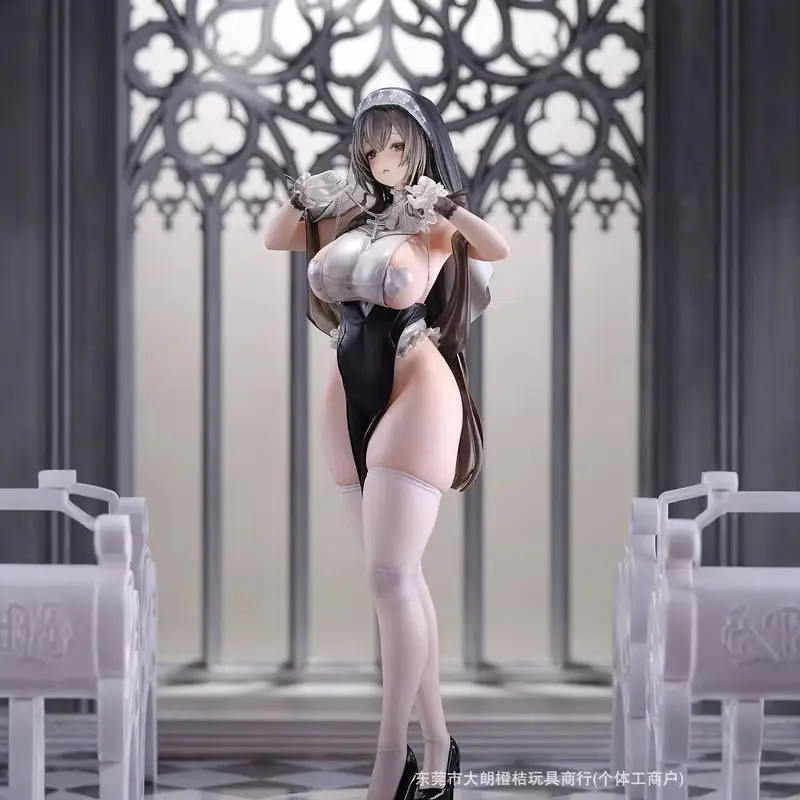 28 سنتيمتر النقي Vibrastar Seishori الصلاة شقيقة فتاة الصلب أنيمي الشكل البلاستيكية عمل نموذج لجسم تمثال نموذج جمع اللعب دمية الهدايا