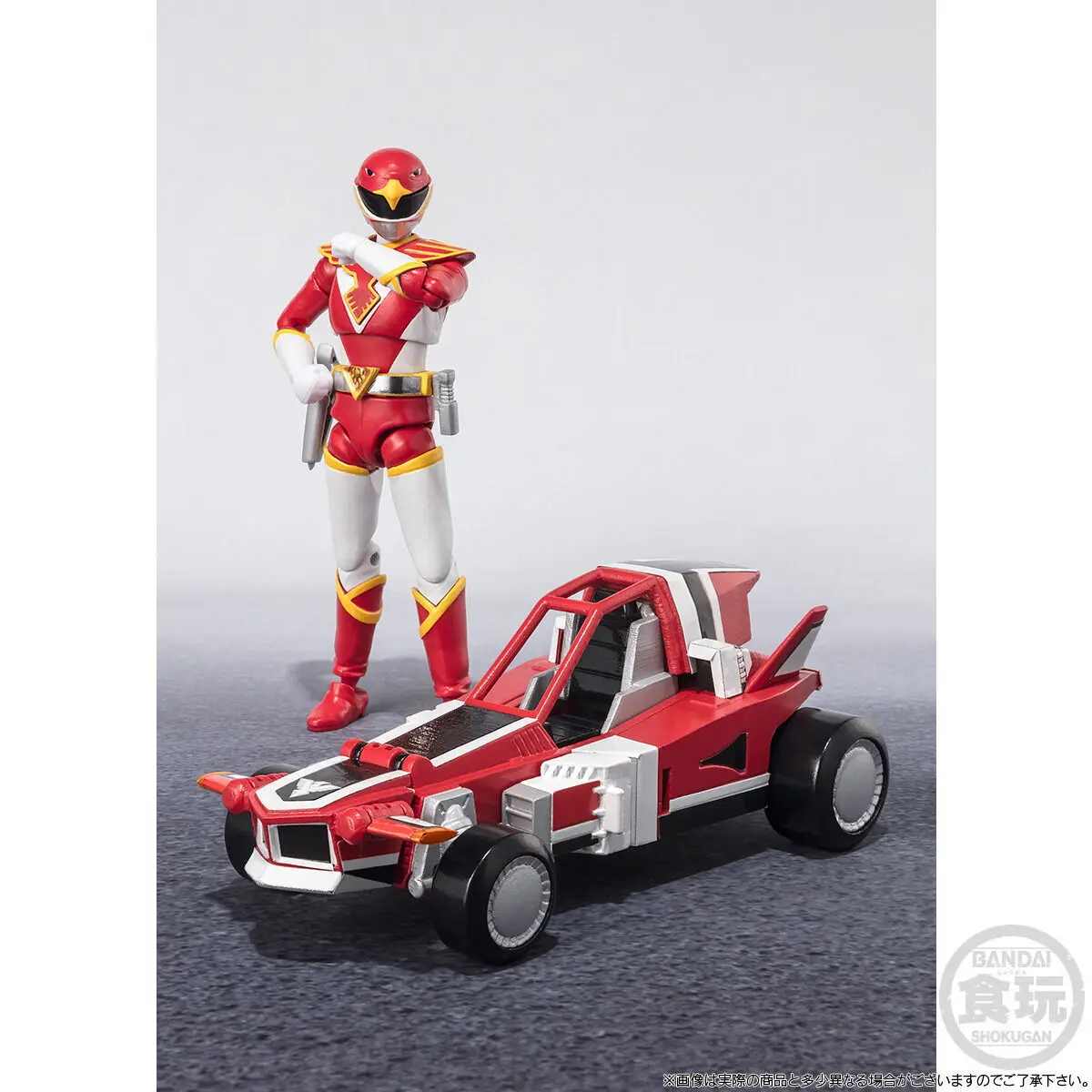 Bandai Choujin Sentai Jetman Candy Toy Anime Figures SHODO SUPER racing action figures Model kids Toy