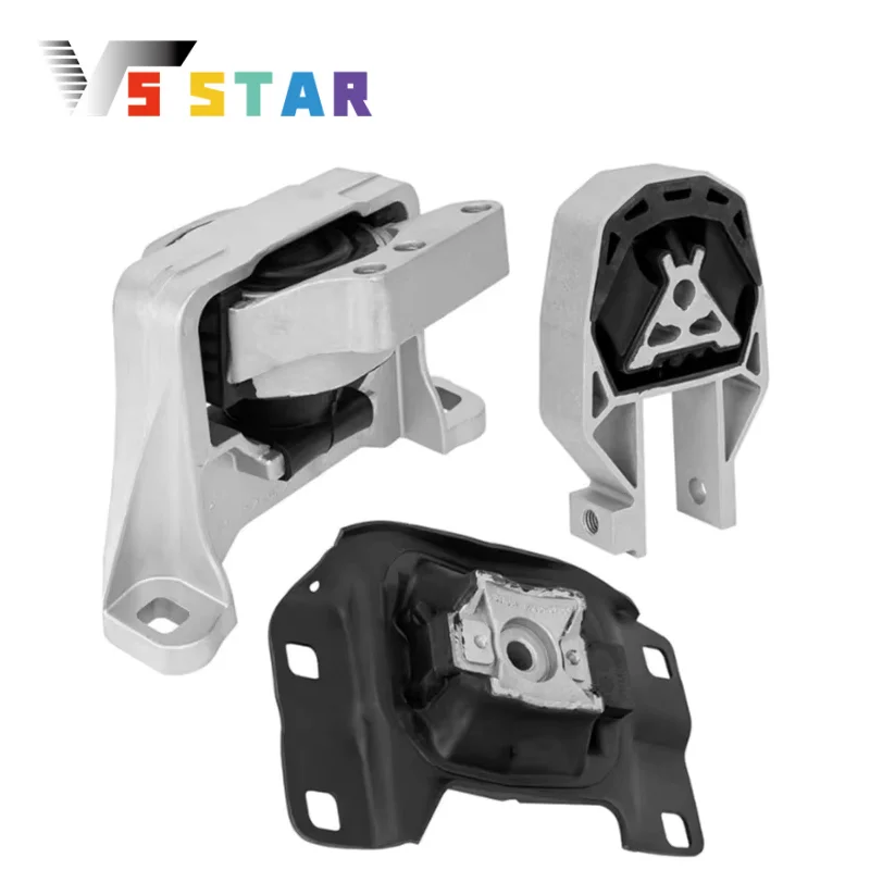 BV6Z6038A AV6Z6068A CV6Z6068A 3pcs Engine Motor & Transmission Mount Set For 2013-2016 Ford Escape L4 2.0L 2.5L EM-0340