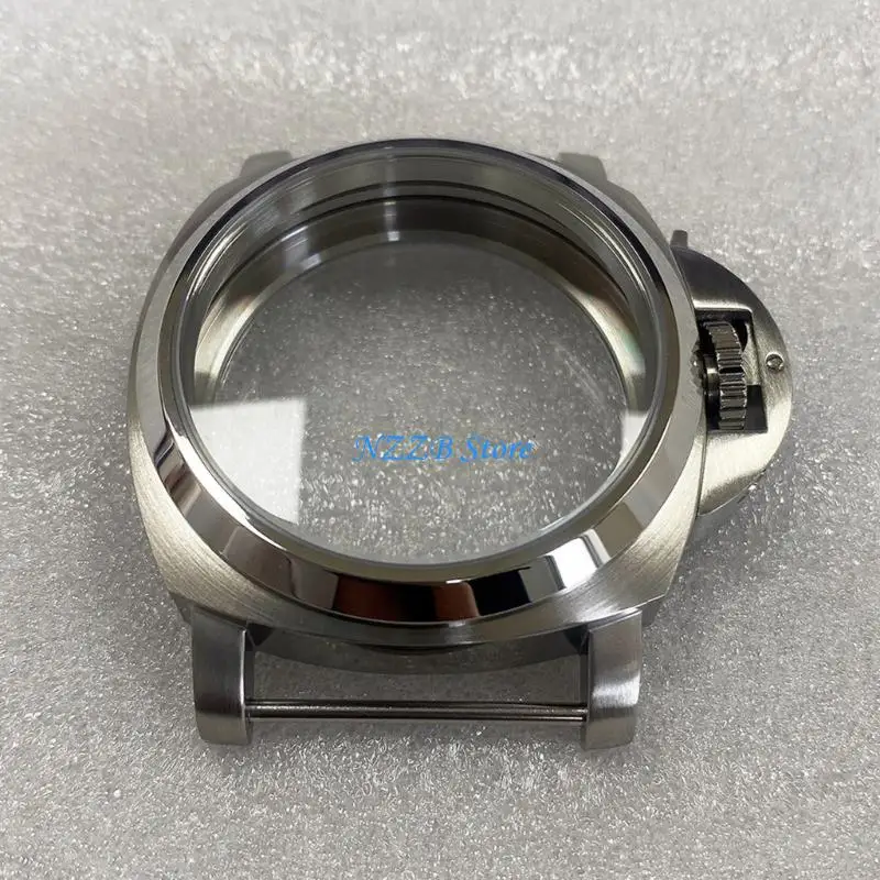 

T21F Stable Stainless Steel 44mm Watch Case for Mostly Brand Watch Movement with Handle Case for Watch Maintenance Supply