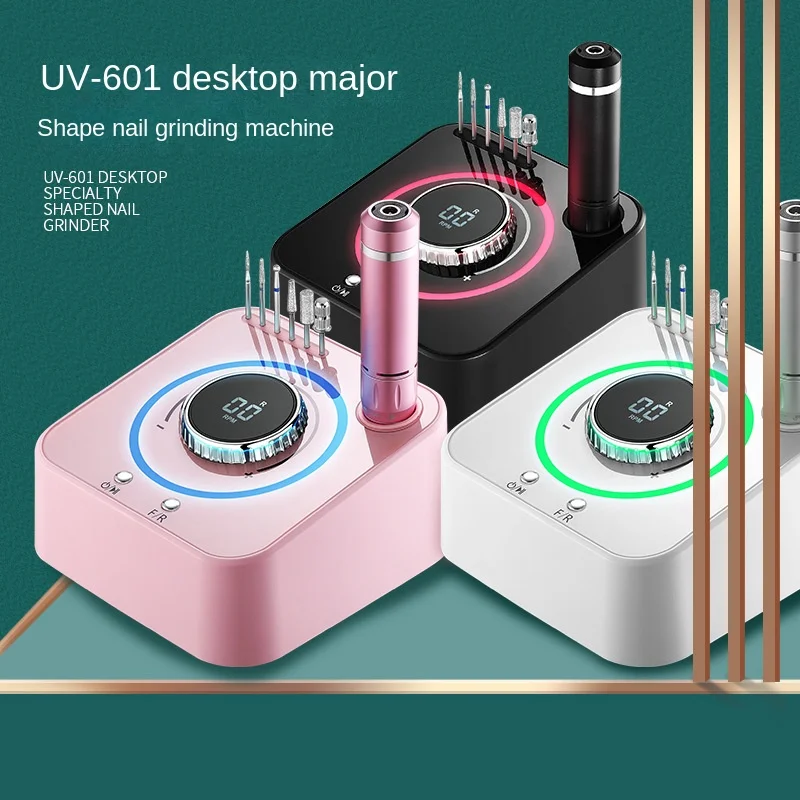 Nail Polishing Machine Uv601 Portable Nail Manicure and Nail Removal Polishing for Beauty Shop