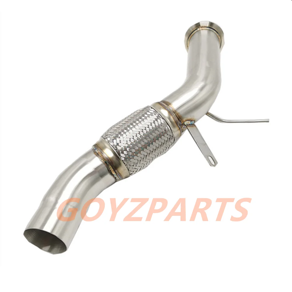 Automotive Exhaust Pipe Suitable For 2005-2008 BMW 5 Series E60 E61 520d M47N2 Stainless Steel Material