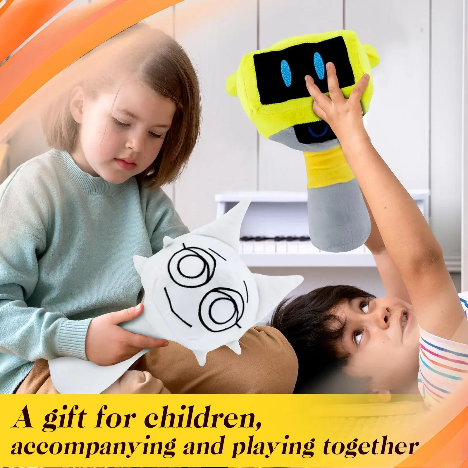 9,8 "Spunki juegos de dibujos animados de peluche juguete de peluche para niños niñas almohada de peluche suave regalos de muñecas para fanáticos niños