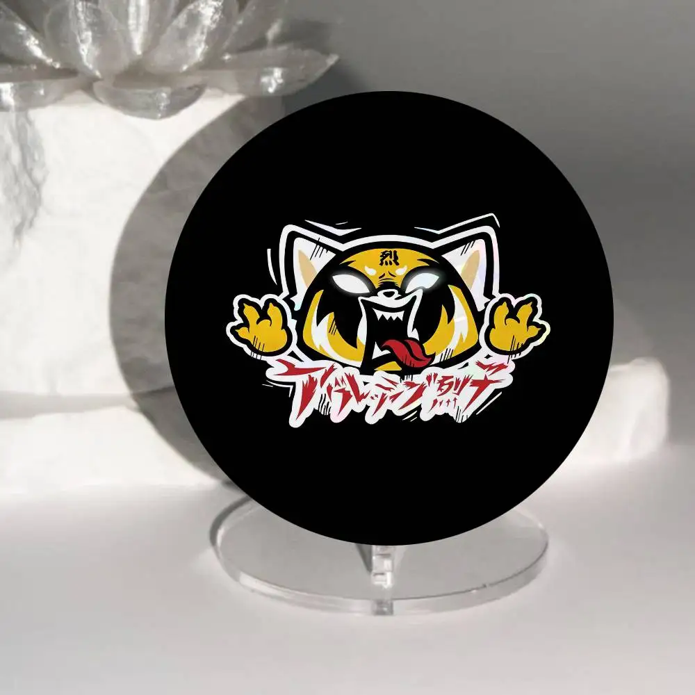 Aggretsuko Round Badges Can Be Used To Decorate Clothes And Backpack Pins