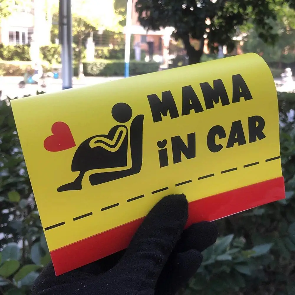Baby in Car Stickers Reflective Warning Stickers for Car  & Windows Waterproof Funny Self Adhesive Vinyl Decal Signs Decoration