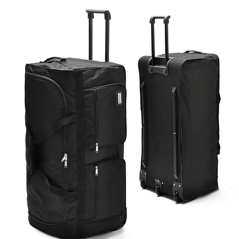 

32"40" inch Large Capacity Trolley luggage Rolling Luggage Waterproof Oxford Duffel Bag Trolley bag With wheels Travel Suitcase