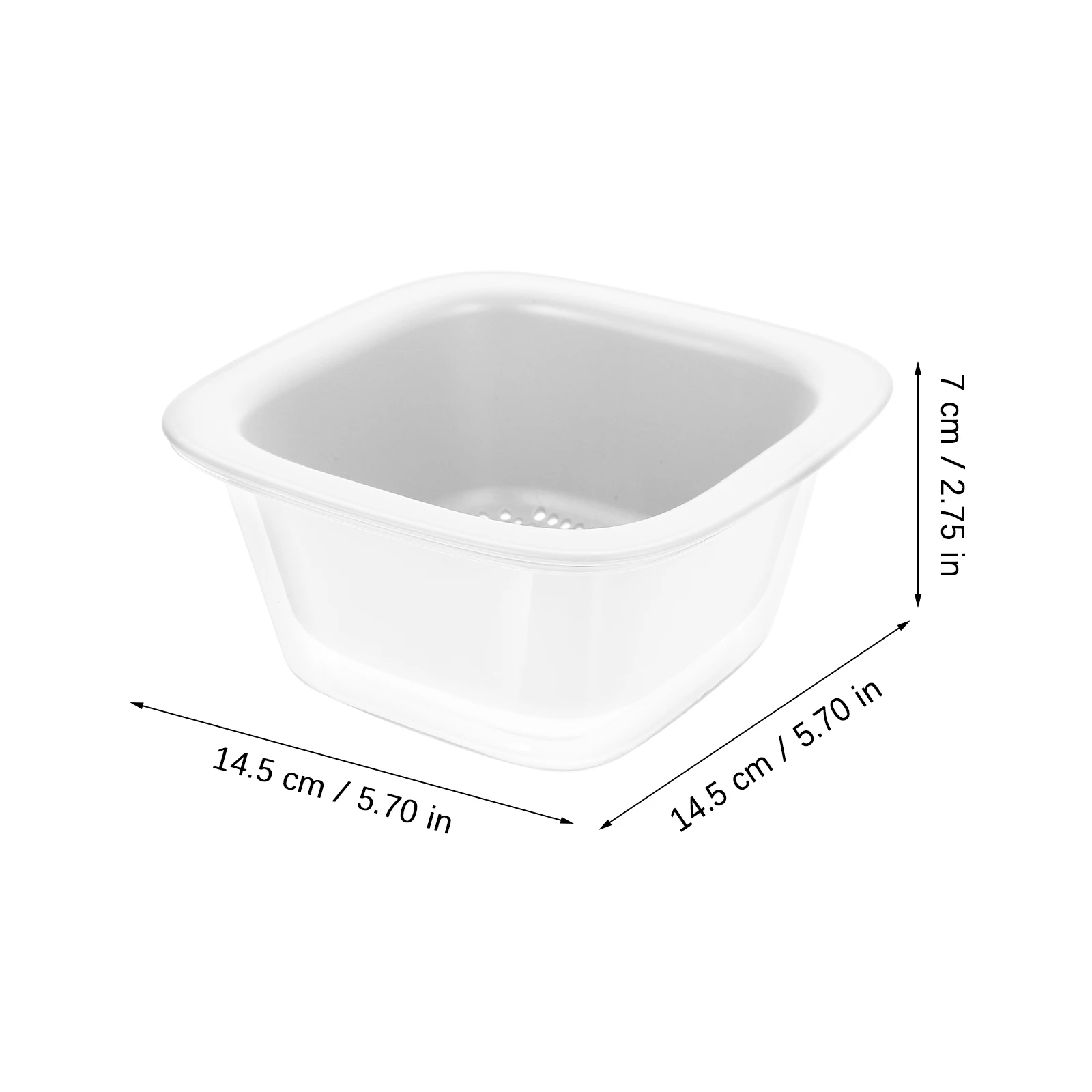 

Drain Basket Fruit Vegetable Strainer Colander Bowl Kitchen Wash Basin Green Lightweight Dual Use Reusable