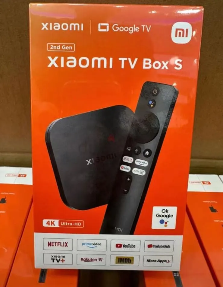 World Premiere Global Version Xiaomi Mi TV Box S(2nd Gen) 4K Ultra