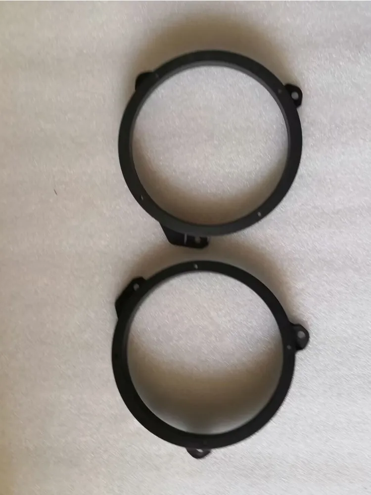 Car Front Rear Door Stereo Bass Speaker Horn Mat Wire Cable Adapter Plugs Socket Ring 6*9 TO 6.5\