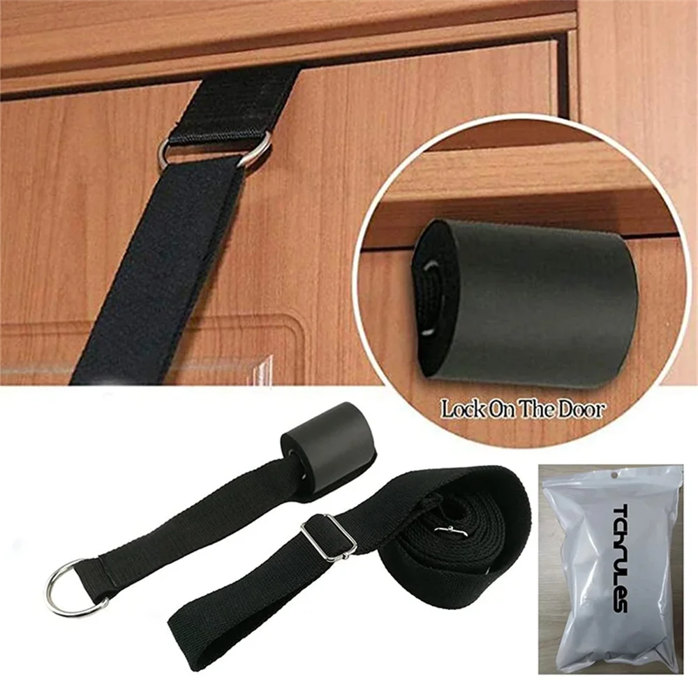 1 PC Door Flexibility Stretching Leg Stretcher Strap Adjustable Sports Yoga Ballet Band Exercise Soft Leg Belt for Gymnastics be