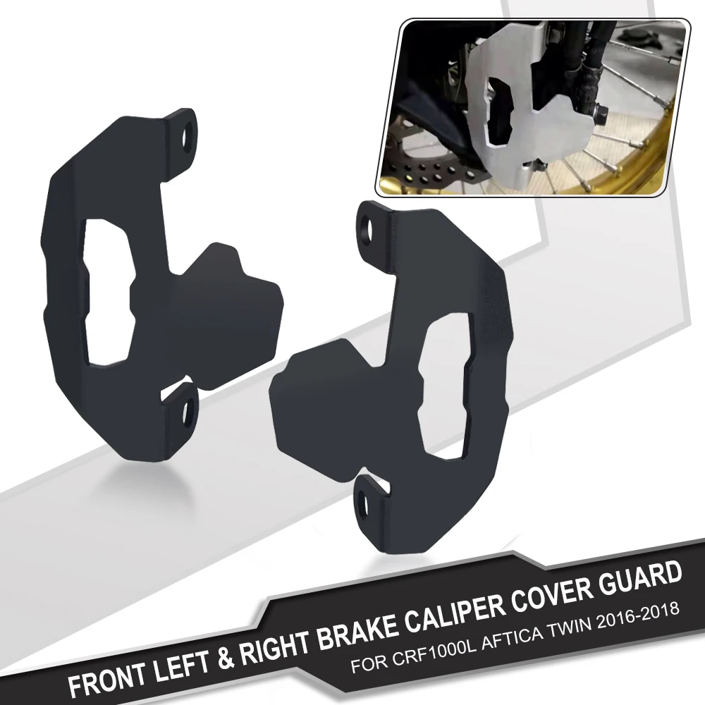 Front Left / Right Brake Caliper Cover Guard Protection For Honda CRF1000L Africa Twin 2016 2017 2018 CRF 1000 L CRF1000 1000L