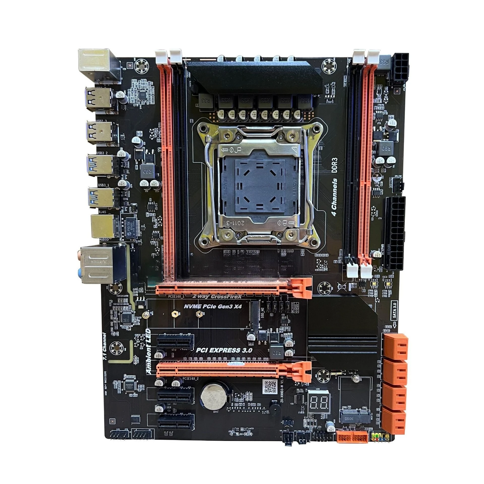 For 2Pcs X99 Desktop Motherboard LGA2011-3 DDR3 Quad Channel Support E5 2678 2673V3 CPU