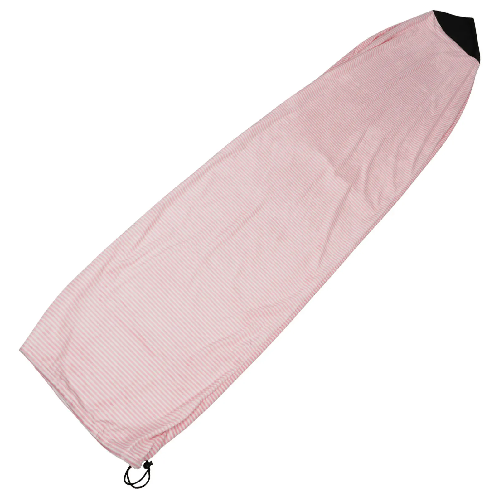 Surfboard Protection Sleeve Universal Fit Pink White Surf Bag Sock For Storage Travel Sun Protection Paddleboard Snowboard