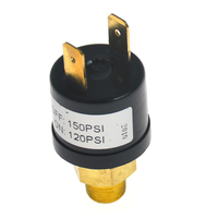 Horn Compressor Tank Air Pressure Control Switch 120 PSI on - 150 PSI off 12V