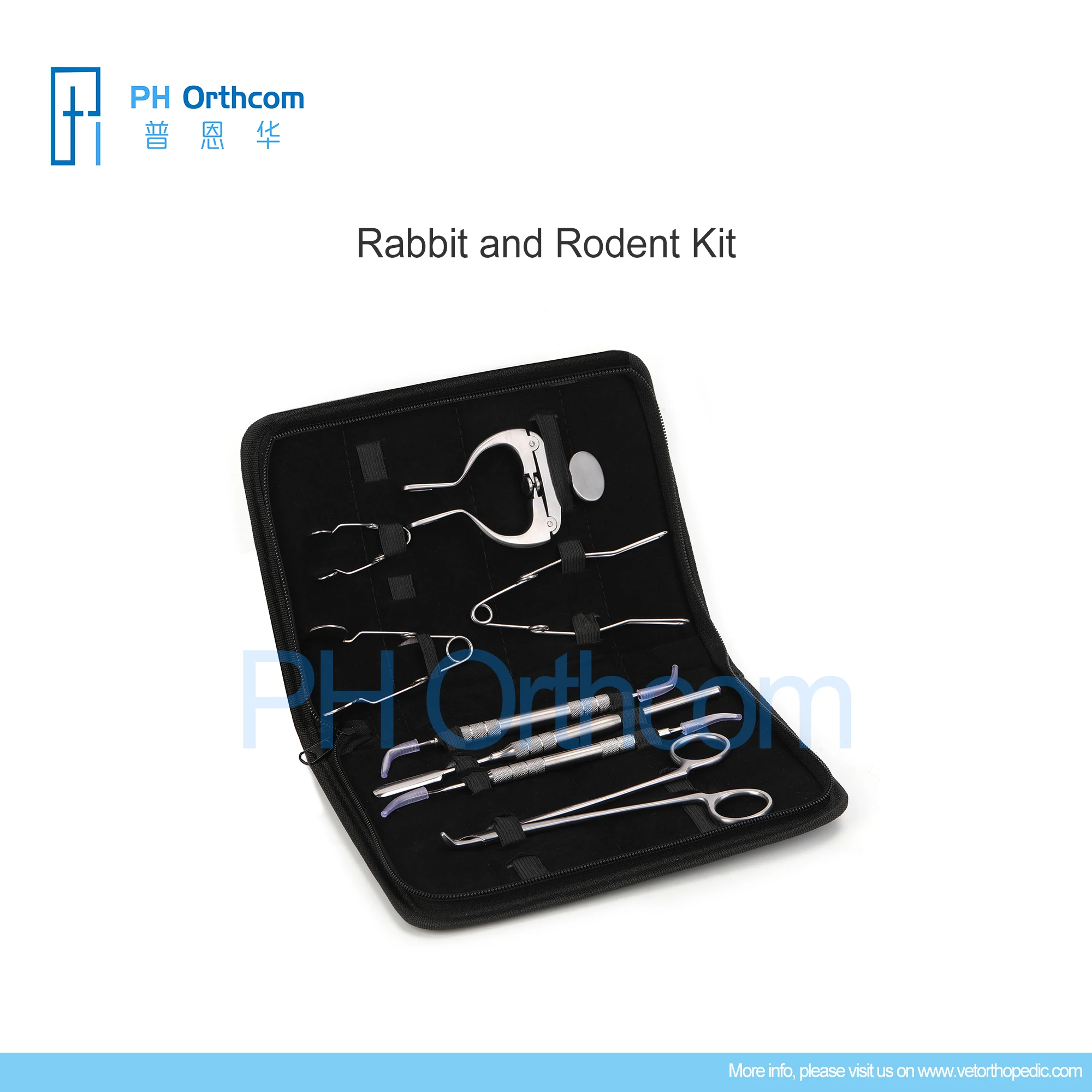 Rodent Dental Instruments Set Rabbit and Rodent Tools Kit Veterinary Medical Supplies and Equipment Surgical Instruments Tools