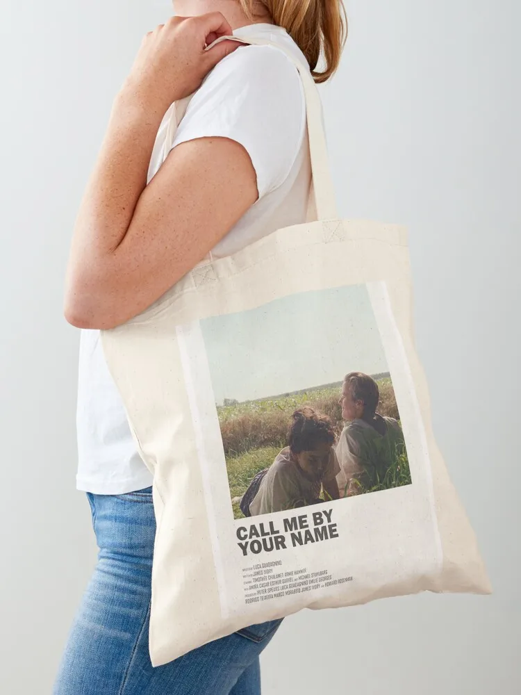 

CALL ME BY YOUR NAME Tote Bag shopper bags for women Eco bag bag for beach Women's shopper