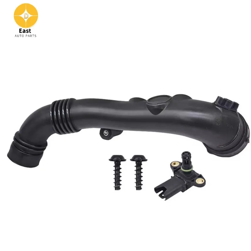 13717599294 Intake Charge Radiator Engine Outlet Pipe and Hose Assembly for Jaguar S-Type BMW E82 135i E88 E90 335i E92 335xi