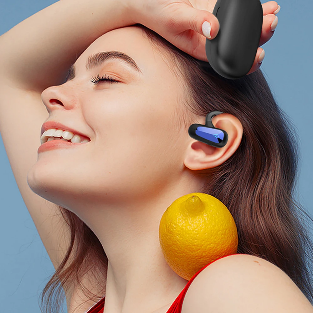 Drahtlose Bluetooth-Kopfhörer, digitales Display, einzelne Ohrhörer, ultralange Standby-Business-Kopfhörer, HD-Anruf-Headset, Mono für den Außenbereich