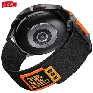 20mm Nylon Band for Samsung Galaxy watch 6 5 4 series 22mm Tactical Sports Strap for Huawei watch ultimate GT 4 4pro for Amazfit AliExpress