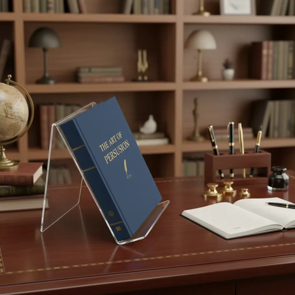 Clear Acrylic Book Stand Holder - Набор из 12 акриловых подставок для