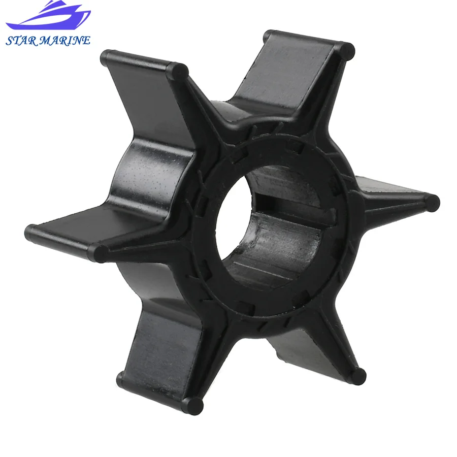 6H4-44352 Water Pump Impeller for Yamaha 25HP 30HP 40HP 50HP 2-stroke Outboard Motor 6H4-44352-00 6H4-44352-01 6H4-44352-02-00