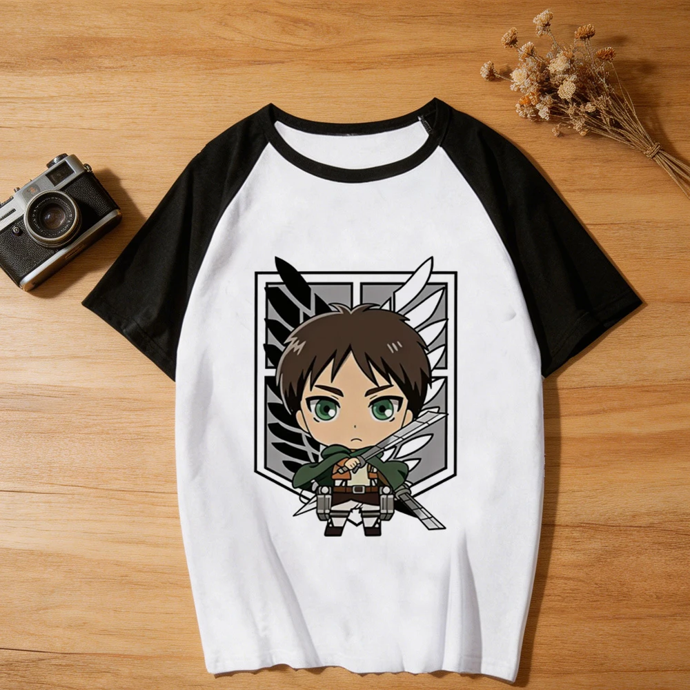 Attack on Titan tshirt shoujo summer 2000s kawaii t-shirt goth meme grunge dollette aesthetic