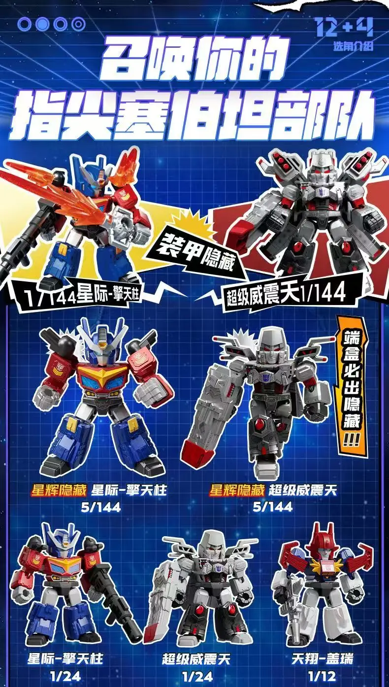 Neue Original Blokees Transformers Defender Version Wave 8 Blind Box Seltene Figur Stellar Optimus Prime Megatro Mystery Box Geschenk – Detail 4