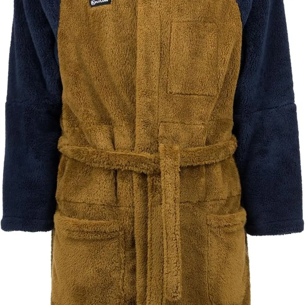 

Халат Wolfie — плюшевый, теплый и флисовый халат с высоким ворсом