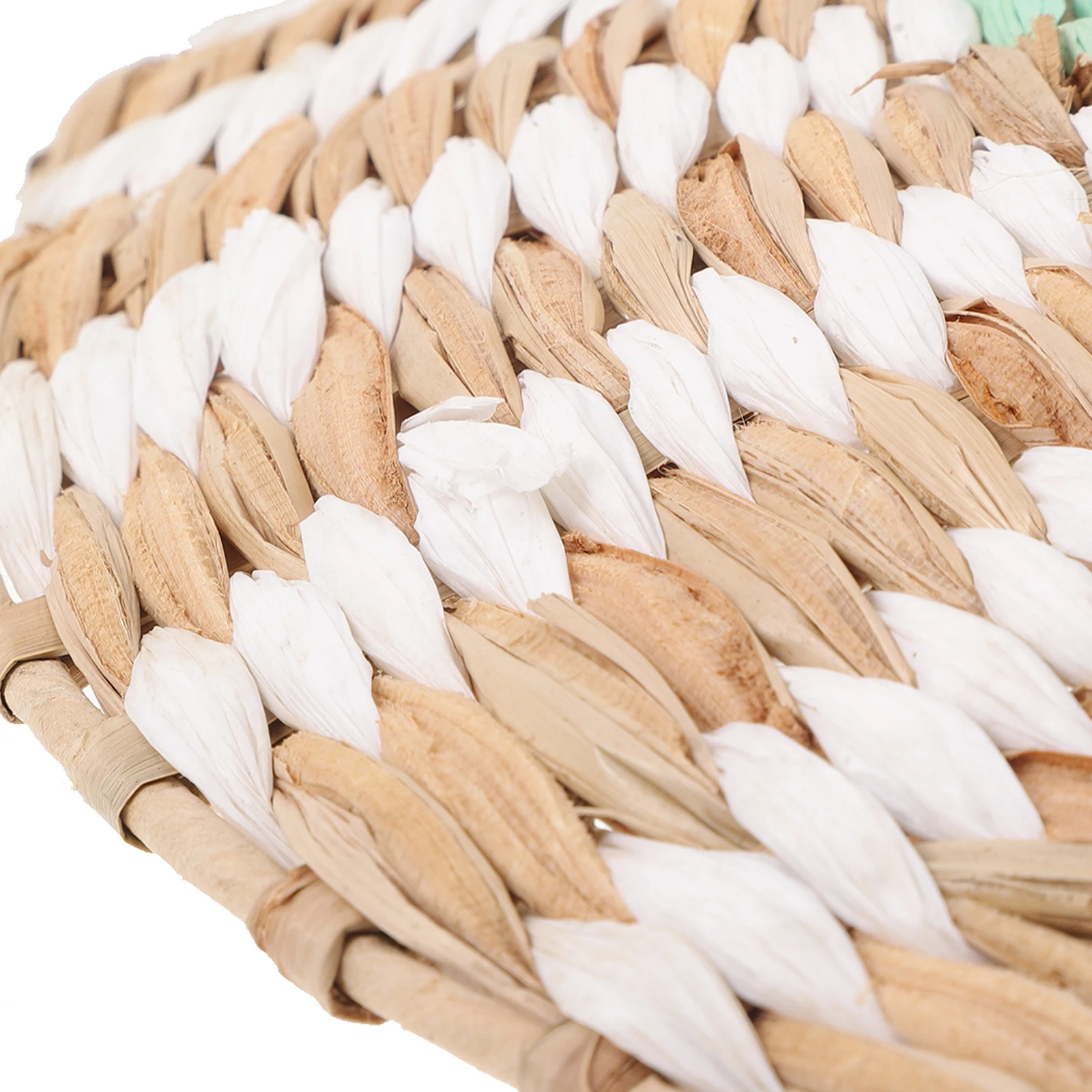 

Weaving Chandelier Lamp Shade Pendant Light Cover Rustic Decorative No Dazzling Safe Material Home Hotel Lamp Shades