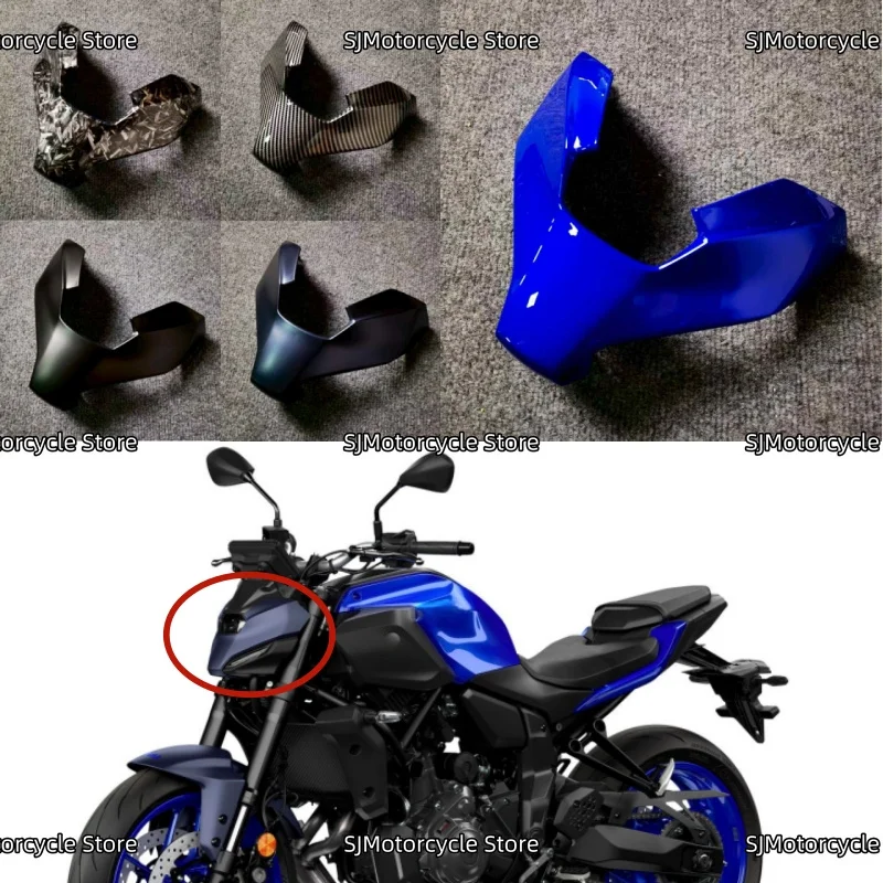 

Front Upper Nose Headlight Fairing Cowls Cover Fit For YAMAHA MT07 MT-07 MT 07 2025-2026 Motorcycle Accessories