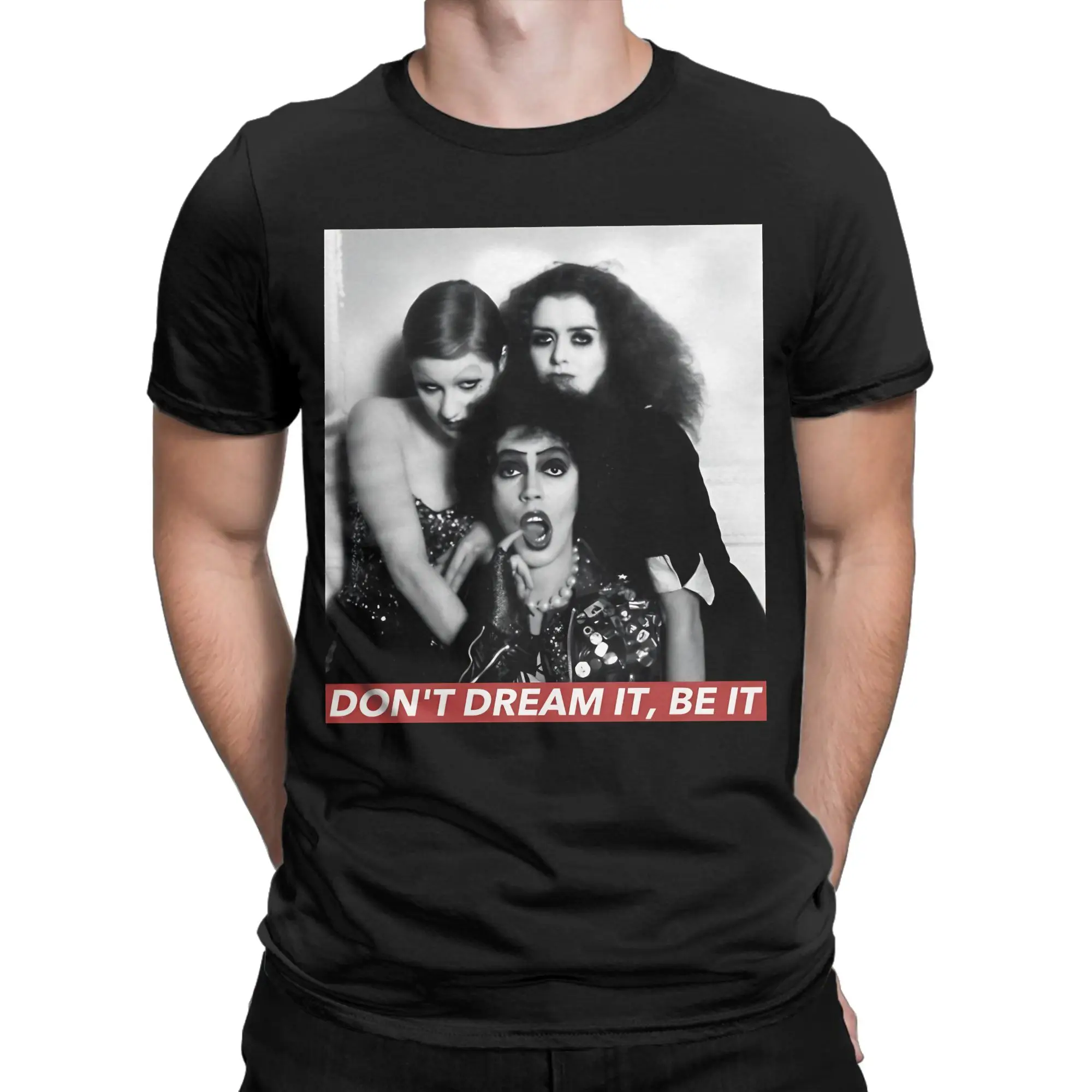 Frank N Furter Don't Dream It Be It Men Women T Shirt The Rocky Horror Picture Show Humorous T-Shirts 100% Cotton Plus Size Tops