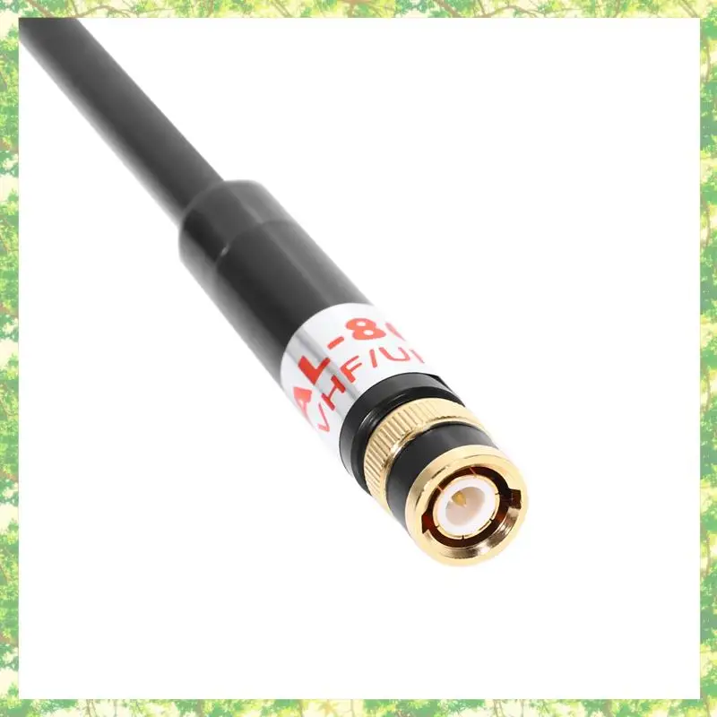 Smart-8X AL800 UHF VHF Telescopic เสาอากาศ BNC คุณภาพสูงสําหรับ Kenwood วิทยุแบบพกพา TK-208 TK-308 สําหรับ Icom IC-V85