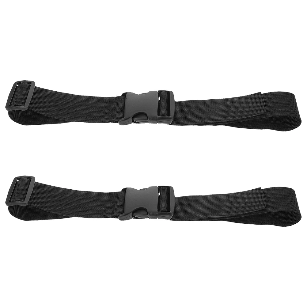 

2pcs Luggage Tie Straps Adjustable Buckle Highstrength Rope Travel Accessories Suitcase Backpack Fastening Extender Camping