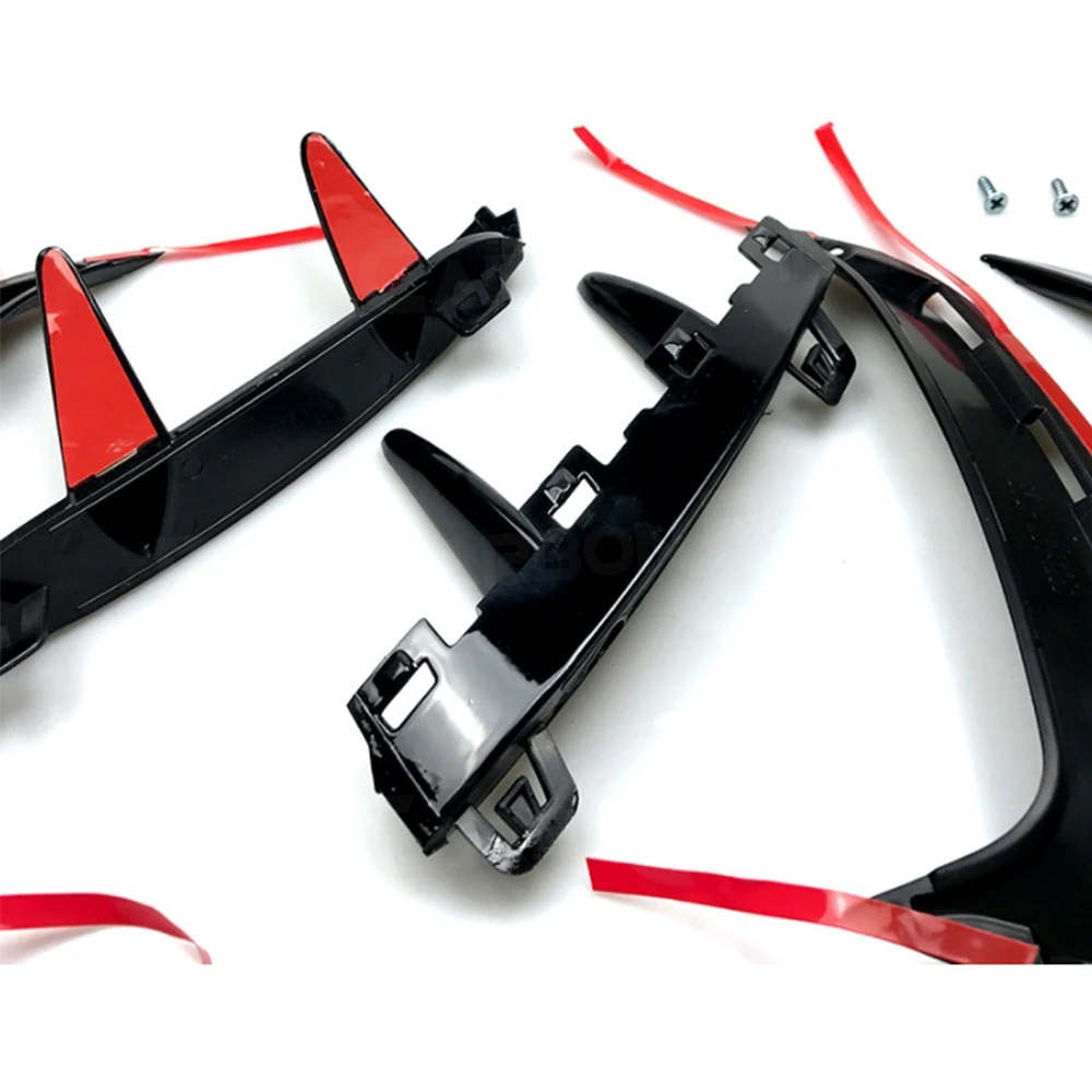 Rear Bumper Side Air Vent Cover Fender Trim Sticker For Benz A Class W177 Hatchback A180 A200 A250 A35 AMG 2019 2020