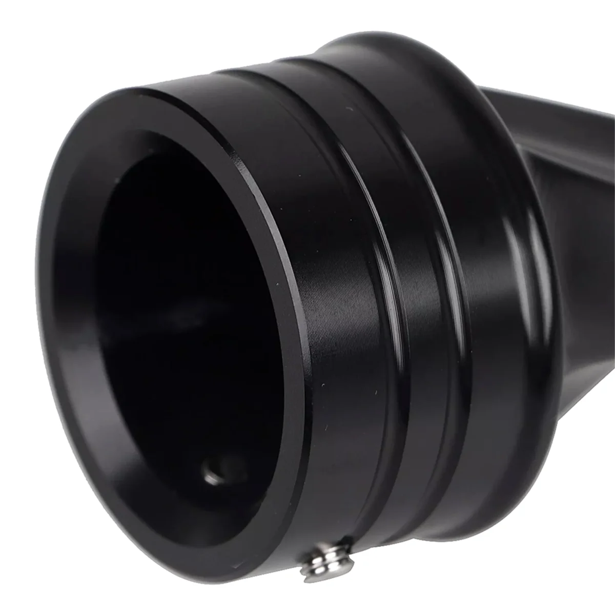 Zwarte voorasdop moerafdekking voor Street Glide Road Low