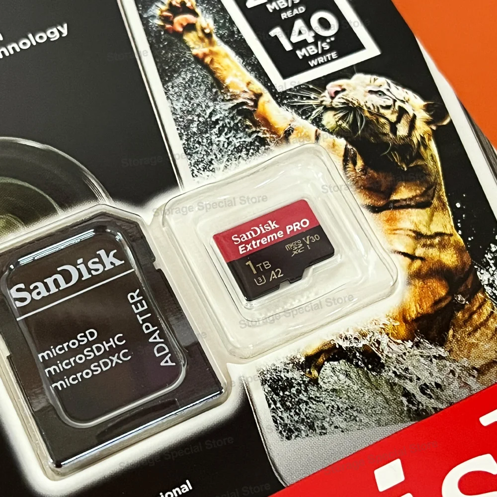 بطاقة ذاكرة مايكرو SD Extreme Pro C10 U3 V30 A2 بطاقة ذاكرة 4K 5K UHD بطاقة فلاش عبر الفيديو لكاميرا DJI Drone Insta360 GoPro