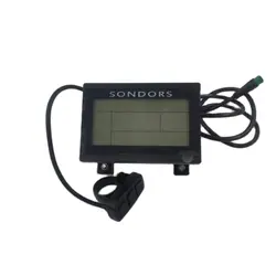 LCD Display SONDORS  Electric Bike  Instrument Monitor e-Bike Speeder Replacement Parts Panel Bafang Kit