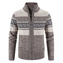 Cardigans chauds et décontractés pour hommes, pulls Slim Fit, manteaux de bonne qualité, taille 3XL, hiver, nouveau