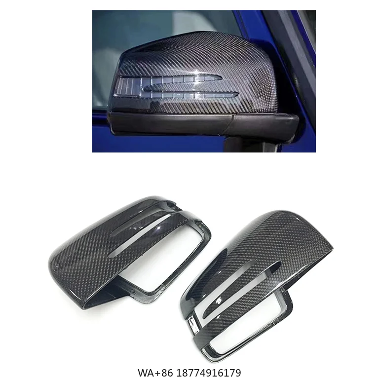 

Высококачественная крышка бокового зеркала для G Class W463 2012-2018, сменное зеркало заднего вида из углеродного волокна Pre LCI