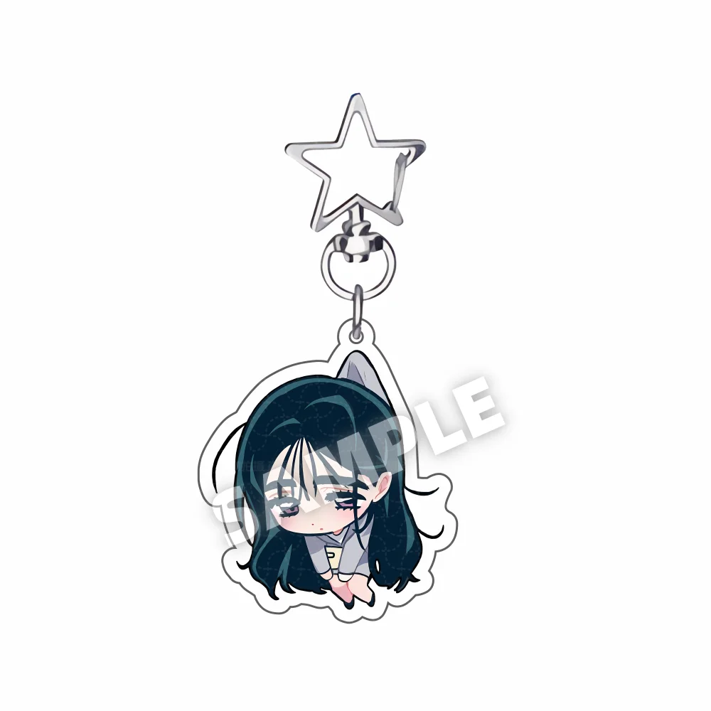 Beliebte Anime-Schlüsselanhänger ALIEN STAGE Anhänger Auto-Schlüsselanhänger Acryl MIZI SUA TILL IVAN HYUNA LUKA Fans Cosplay Zubehör Geschenke – Detail 4