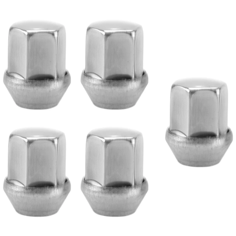 5Pcs Wheel Lug Bolt Stud Nut Fits LR001381 For FREELANDER 2 / RANGE ROVER